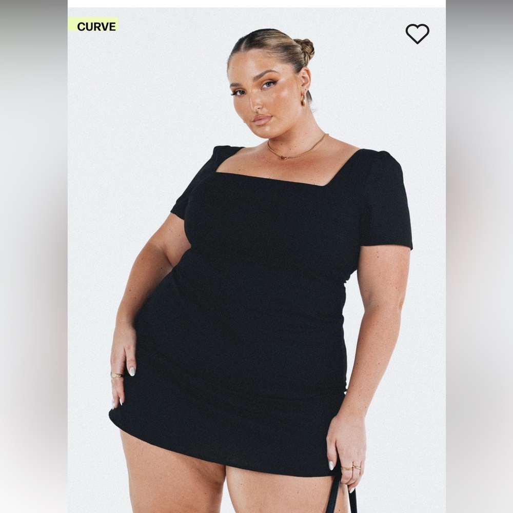 Princess Polly Plus Size Curve Babydoll Dress